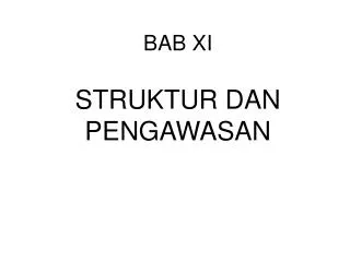 bab xi