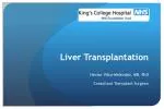 Liver Transplantation - slide 1
