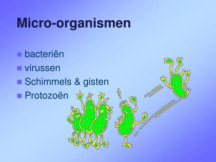 micro organismen