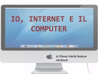 io internet e il computer