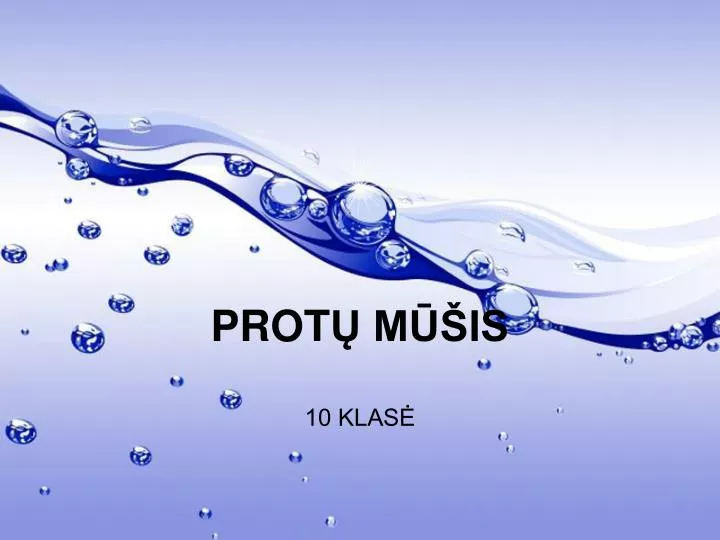 prot m is 10 klas