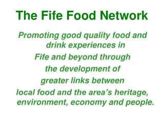 The Fife Food Network