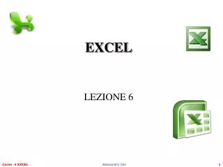 excel lezione 6