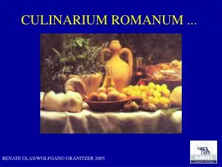 culinarium romanum