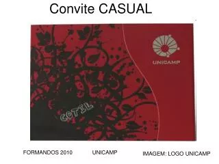 convite casual