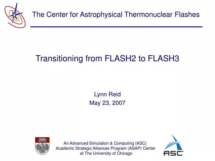 transitioning from flash2 to flash3