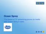 Ocean Spray - slide 1