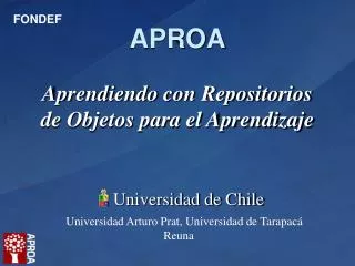 aproa aprendiendo con repositorios de objetos para el aprendizaje