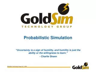 Probabilistic Simulation