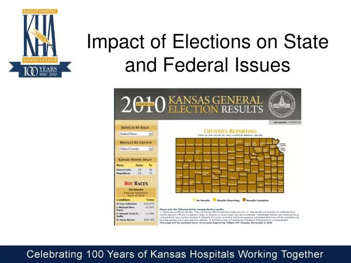 impact of elections on state and federal issues