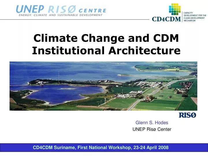 climate change and cdm institutional architecture