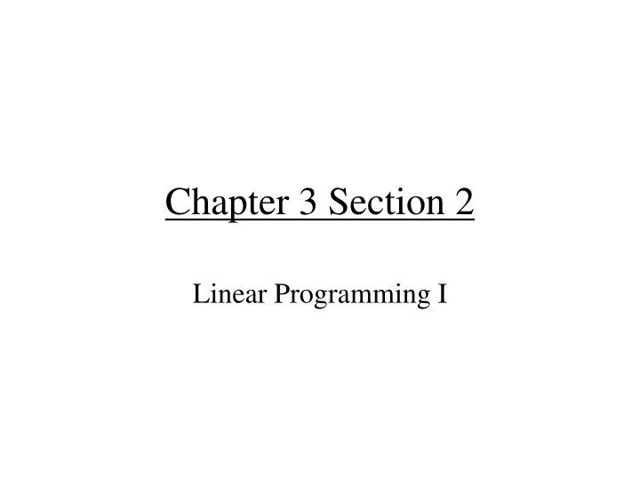 chapter 3 section 2