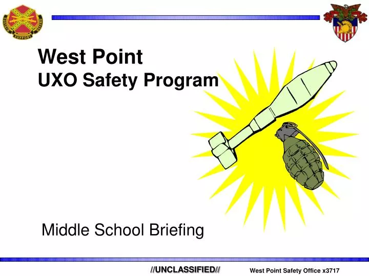 west point uxo safety program