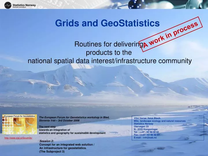 grids and geostatistics