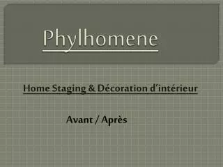 phylhomene
