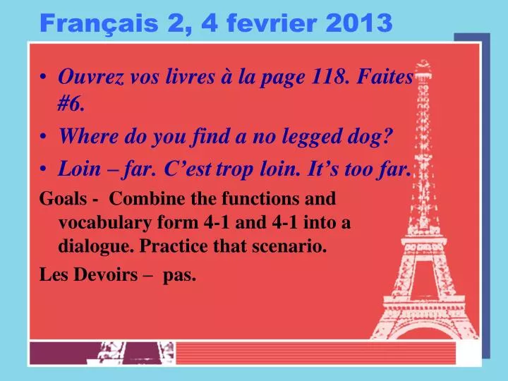 fran ais 2 4 fevrier 2013