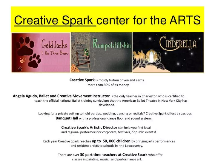 creative spark center for the arts