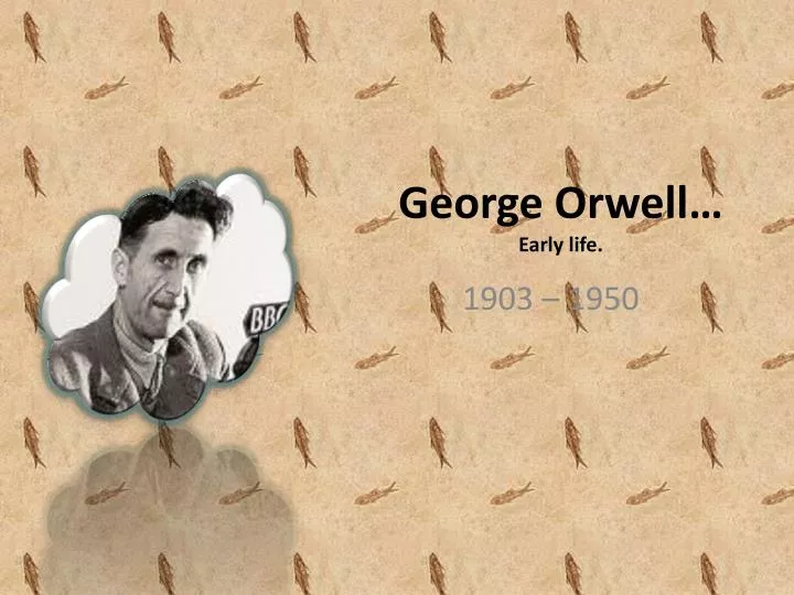 george orwell early life