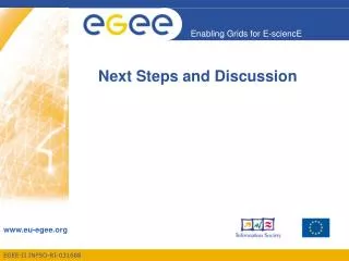 Next Steps and Discussion