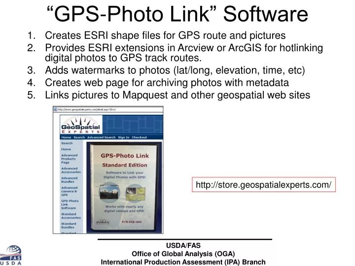 gps photo link software