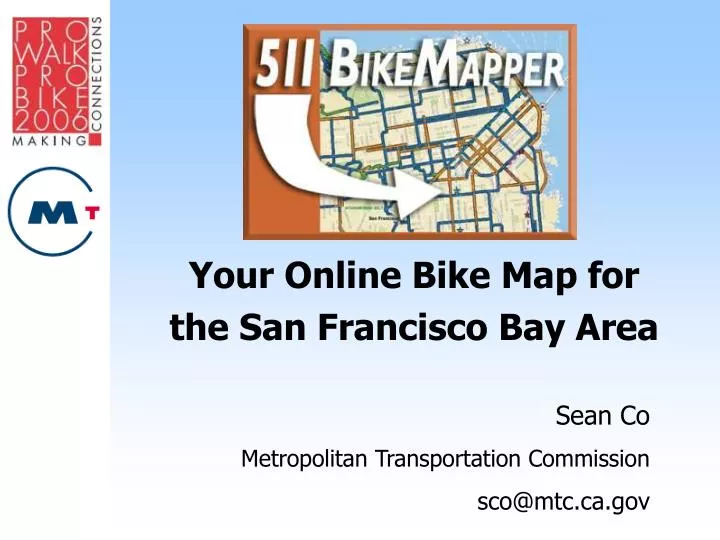 your online bike map for the san francisco bay area