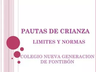 limites y normas