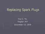 Replacing Spark Plugs - slide 1