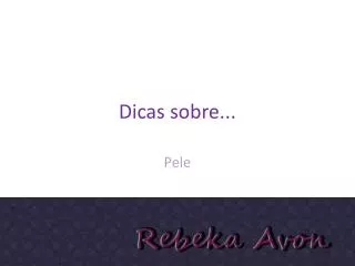 dicas sobre