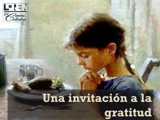 una invitaci n a la gratitud