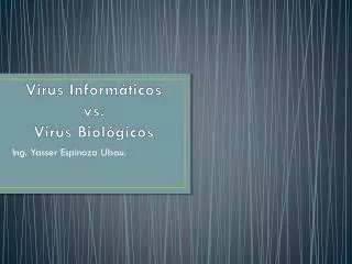 virus inform ticos vs virus biol gicos