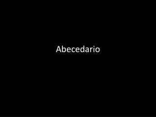 abecedario