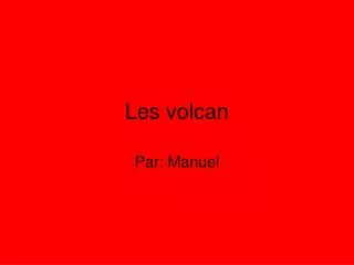 les volcan