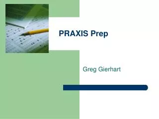 PRAXIS Prep