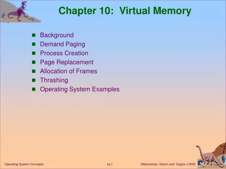 chapter 10 virtual memory