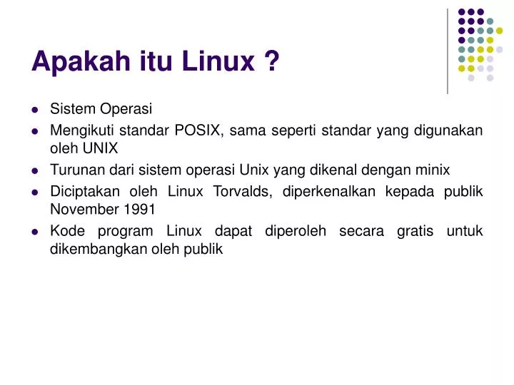 apakah itu linux