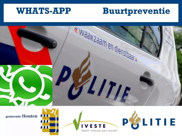 whats app buurtpreventie