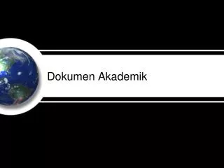 dokumen akademik