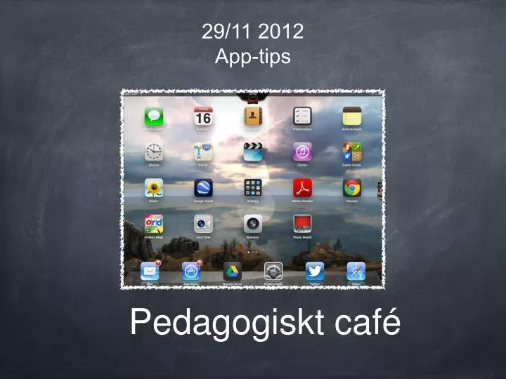 pedagogiskt caf