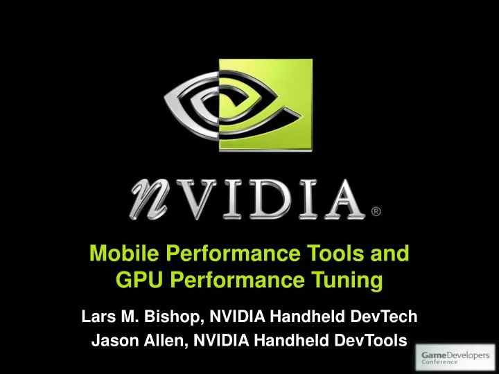 mobile performance tools and gpu performance tuning