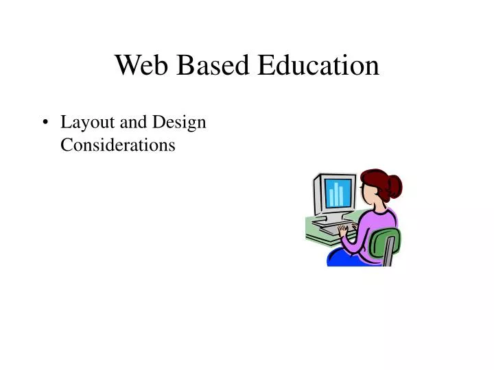 web based education