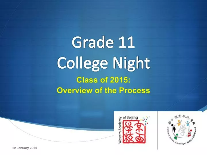 grade 11 college night