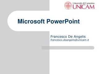 microsoft powerpoint