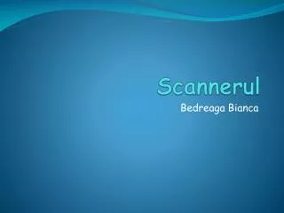 scannerul