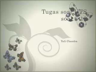 tugas soal uts soal 6 10
