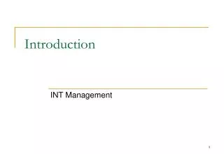 introduction