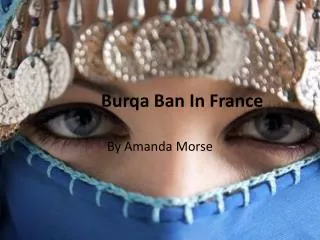 Burqa Ban In France