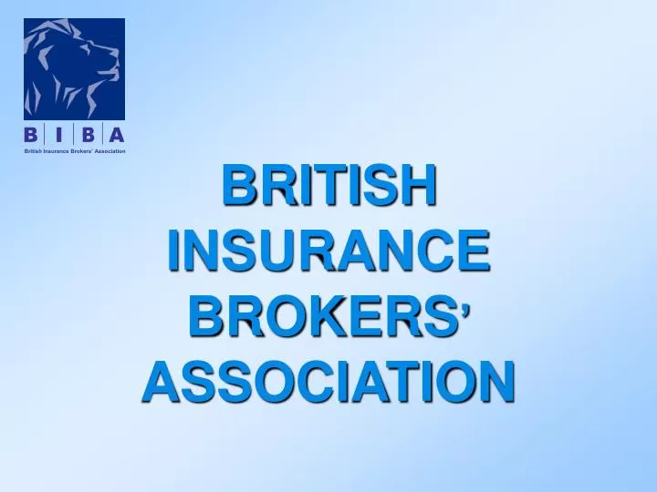 british insurance brokers association
