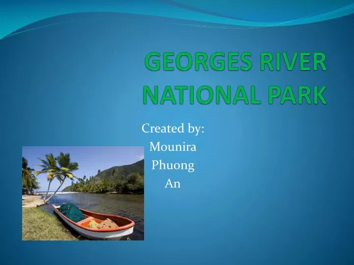 georges river national park
