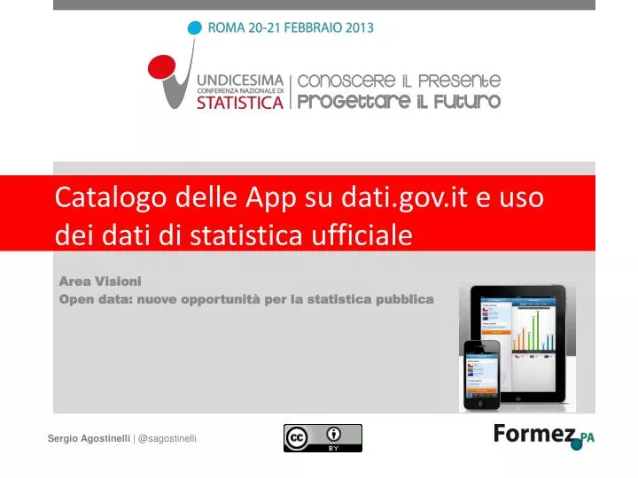 catalogo delle app su dati gov it e uso dei dati di statistica ufficiale