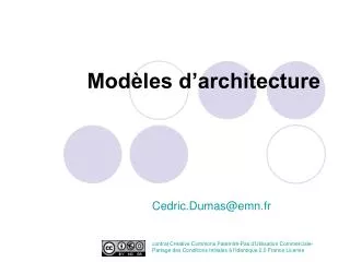 mod les d architecture
